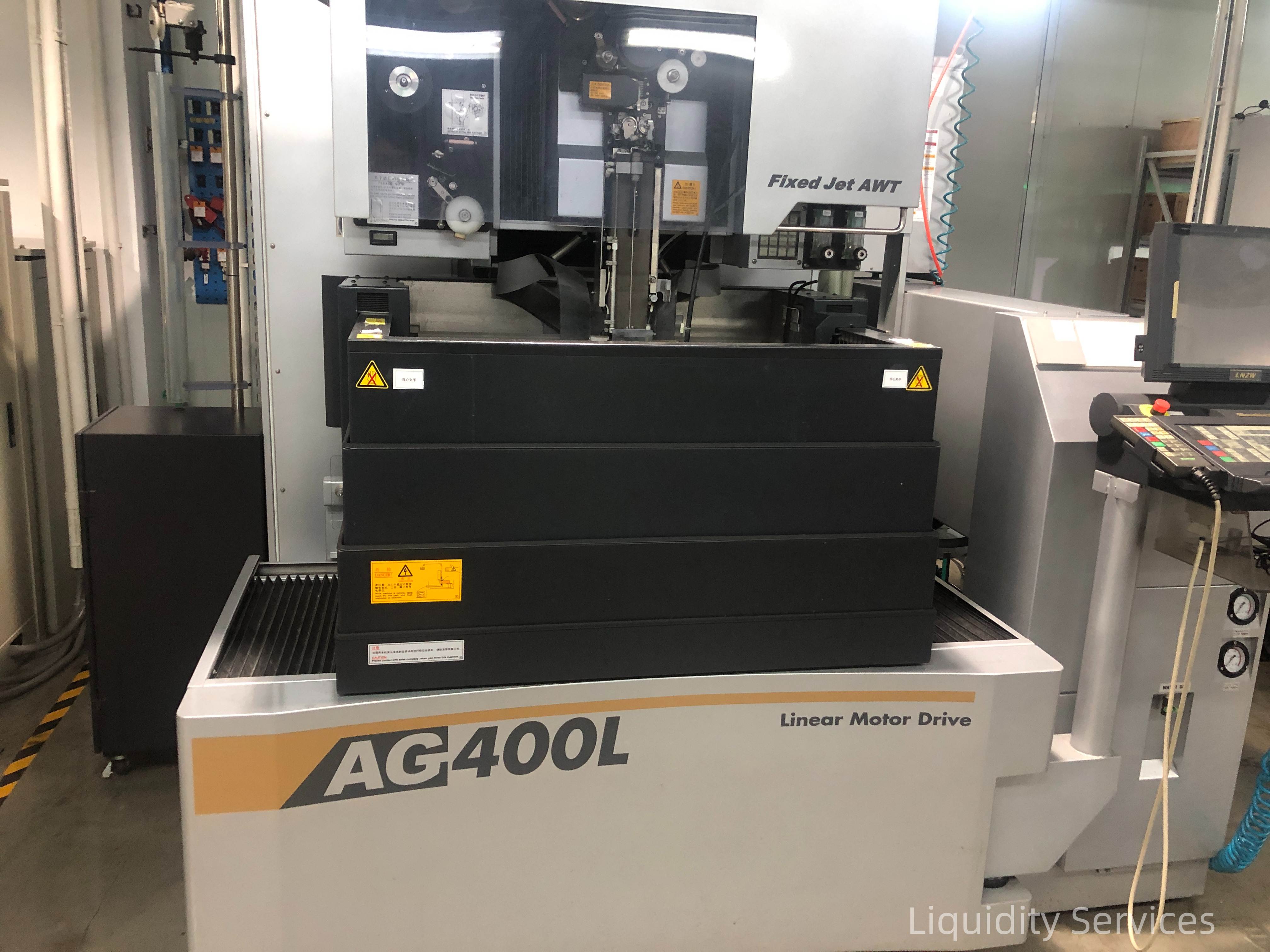 受知名企业委托，在线拍卖1台沙迪克 Sodick AG400L 线切割【上海】